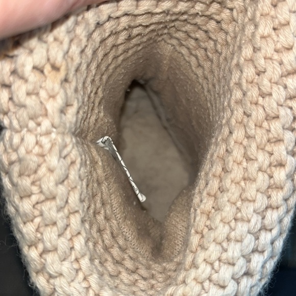 🇪🇸🐠 UGG Darrah II Mini Winter Boot chunky knit Chestnut - Picture 7 of 11